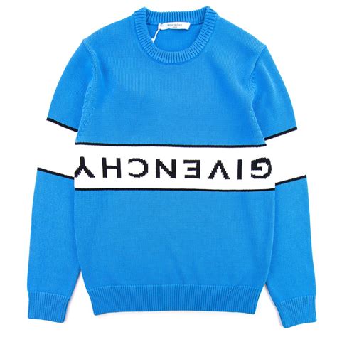 blue givenchy jumper|Givenchy sweaters for men.